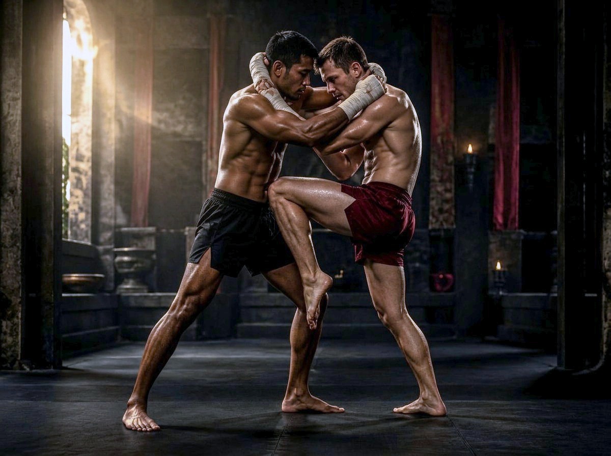 Allenamento professionale di Muay Thai